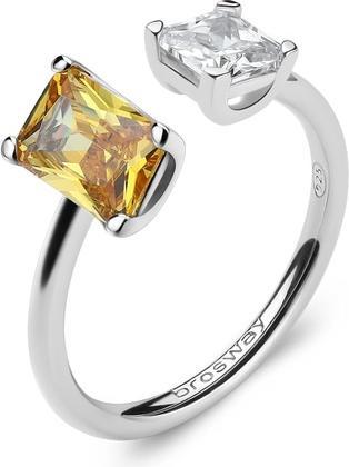 Image du produit Brosway Bague élégante ouverte Fancy Energy Yellow FEY13 - Circuit : 58 mm (58)