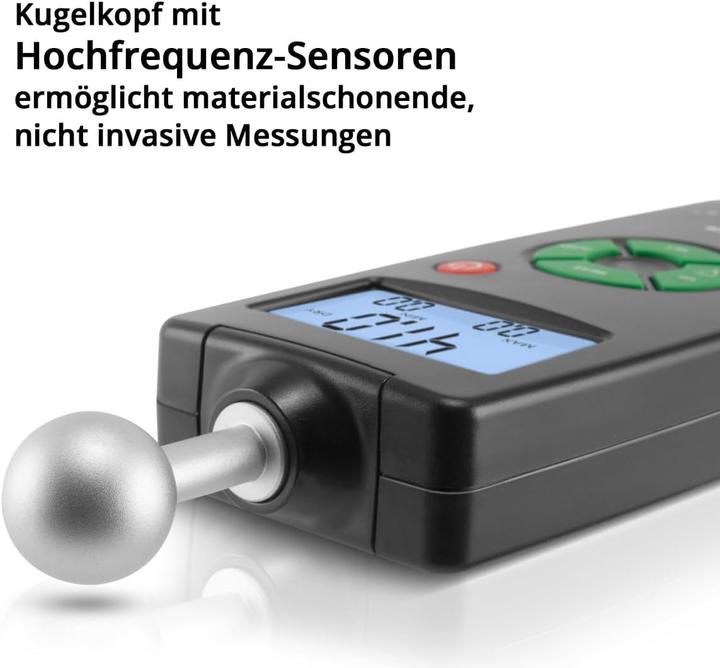 Actual product image Stahlwerk Professional moisture meter FM-100 ST with 40 mm measuring depth