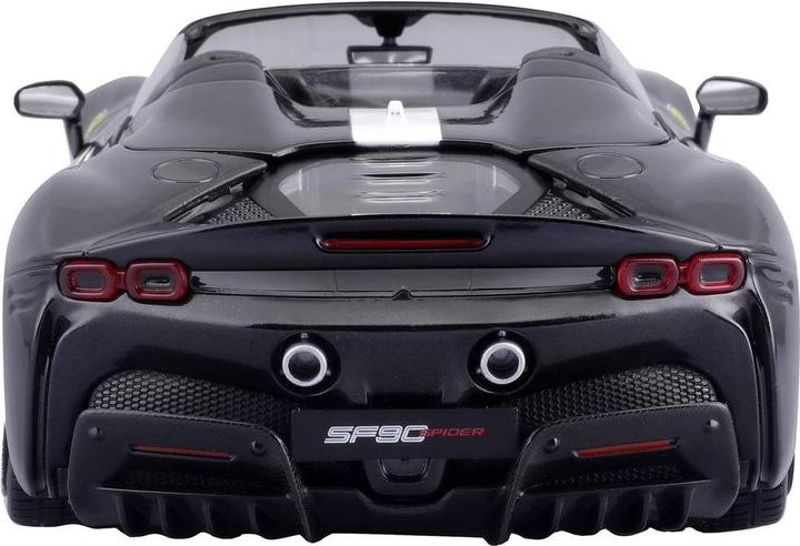 Actual product image Bburago Ferrari Signature SF90 Spider 1/18 black