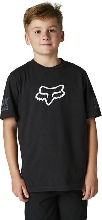 Actual product image Fox Tee 22 Yth Karrera Ss Blk Yl (L)