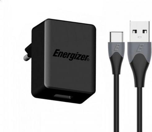 Immagine prodotto Energizer Caricatore da parete Ultimate 1xUSB + USB-C (1m) nero (1 pz., Caricabatterie senza batteria)