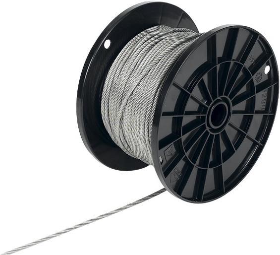 Image du produit Meister Câble métallique INOX Ø1mmx100m (100 m)