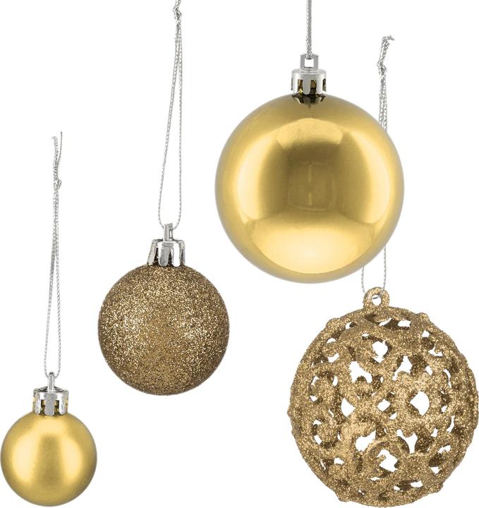 Actual product image Relaxdays 150-piece Christmas baubles set (150 -part)