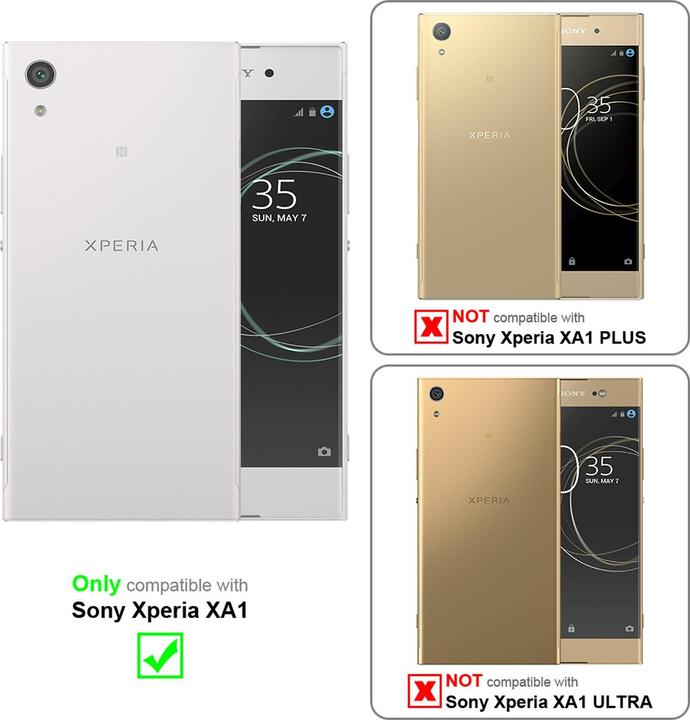 Productafbeelding Cadorabo Boek Onzichtbare Magneethoes (Sony Xperia XA1)