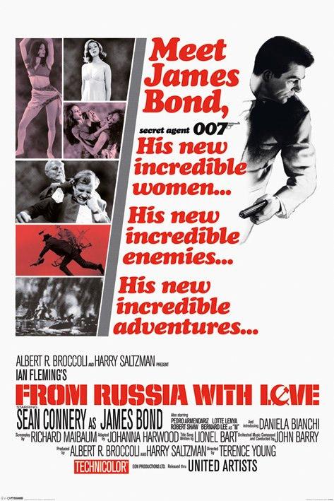Pyramid James Bond Set From Russia With Love (61 x 91 cm)