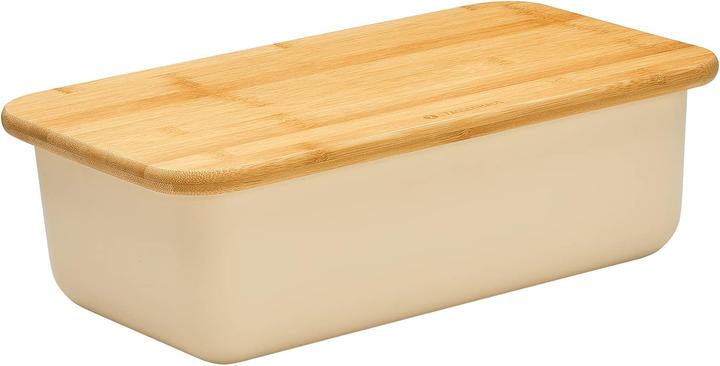 Produktbild Zassenhaus Brotkasten LOFT eckig creme 40 x 23 cm