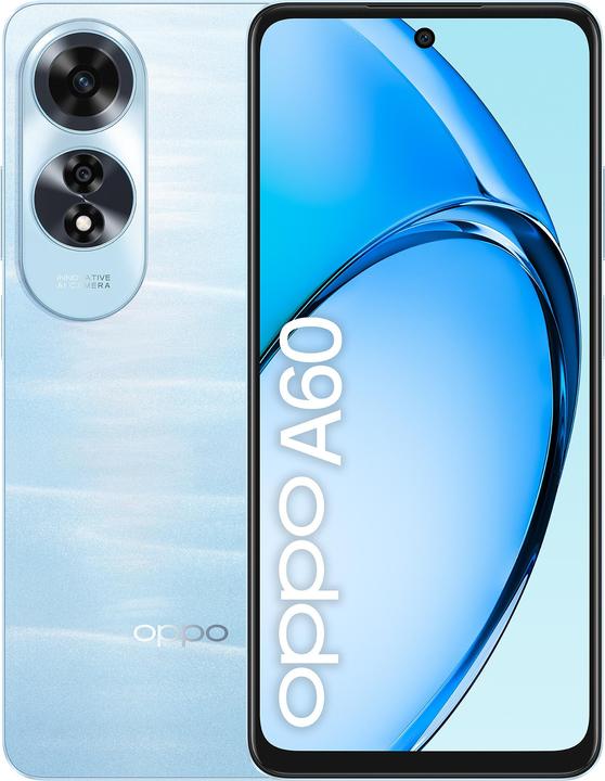 Produktbild OPPO A60 (256 GB, Ripple blue, 262.60", Dual SIM, 50 Mpx, 4G)