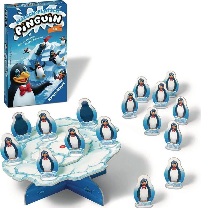 Actual product image Ravensburger Splash Splash Penguin (German, French, Italian)