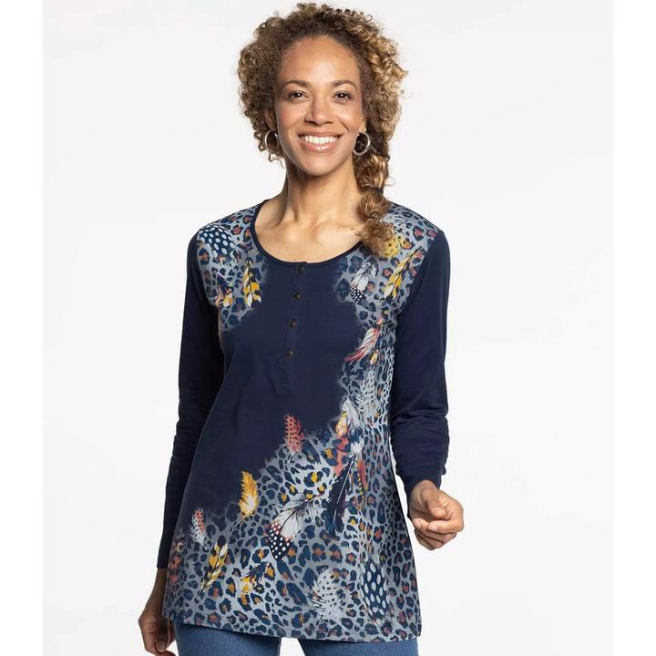 Immagine prodotto Atlas For Women Top donna/donna con stampa animalier (S)