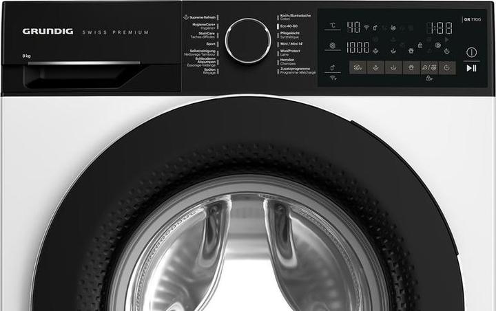 Image du produit Grundig Lave-linge WM5100, 8kg, A-10%, blanc (8 kg)