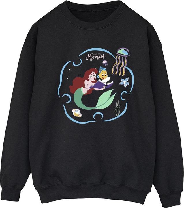 Immagine prodotto Disney The Little Mermaid Reading A Book Felpa Donna (S)