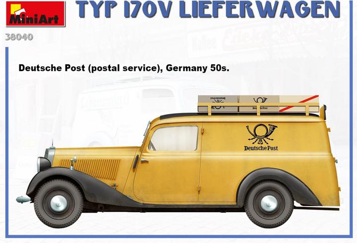 Actual product image Mini art Type 170V Van