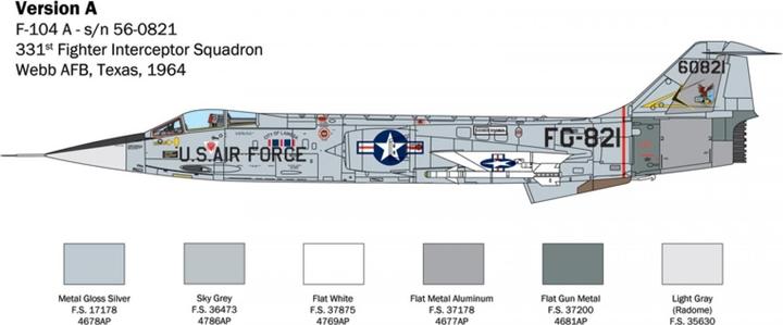 Produktbild 1:32 F-104 A/C Starfighter