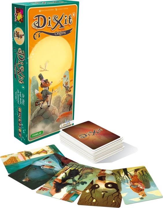 Actual product image Asmodée Dixit 4 Origins (English, Italian, German)