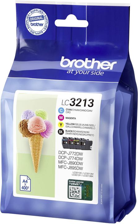 Actual product image Brother LC-3213 Value Pack (M, Y, FC, C)