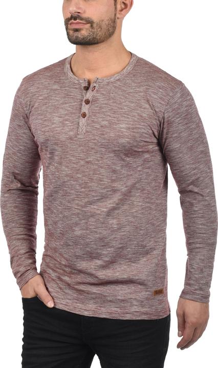 Immagine prodotto Solid Migos Maglia Maglie A Maniche Lunghe Da Uomo Con Collo Grandad In Cotone 100% (S)