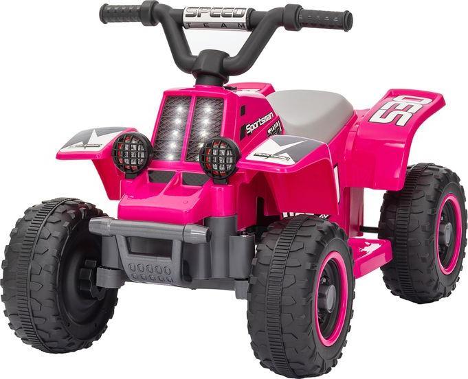 Swisshandel24 Kinder Elektro-Quad Elektro Kinderquad mit Vorwärts-und Rückwärtsfunktion Rosa