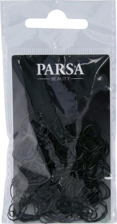 Parsa Beauty Parsa Haargummis Mini, schwarz 150 Stk., Gummi (Haargummi)