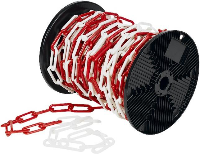 Produktbild Meister Absperrkette rot/ws 8mm (25 m)