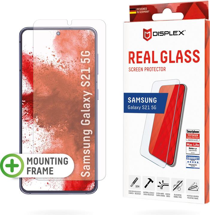 Immagine prodotto Displex Real Glass, 2D Panzerglas (1 Pezzo/i, Samsung Galaxy S21 5G)
