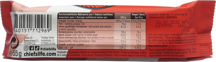 Immagine prodotto Chiefs Protein Bar (Fragola, 12 pz., 660 g)