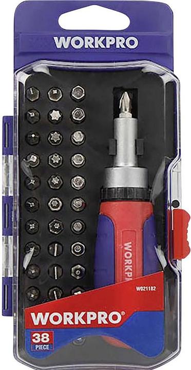 Produktbild Workpro Universal Ratschen Bit Set Ratschenschraubendreher