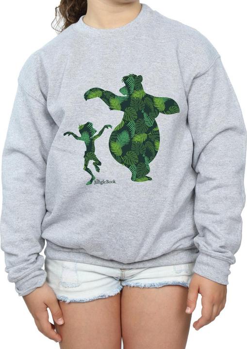 Immagine prodotto Disney The Jungle Book Mowgli And Baloo Dance Felpa Ragazze (152, 158)