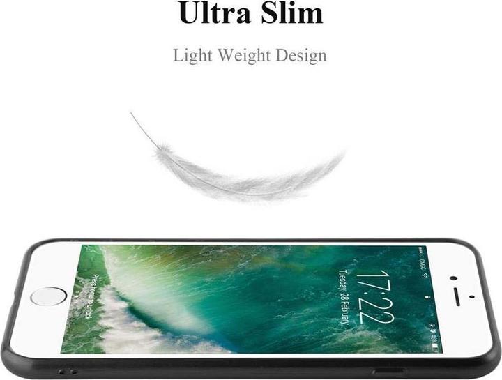 Actual product image Cadorabo TPU Brushed Cover (Apple iPhone 8 Plus, Apple iPhone 7 Plus, Apple iPhone 7s Plus)