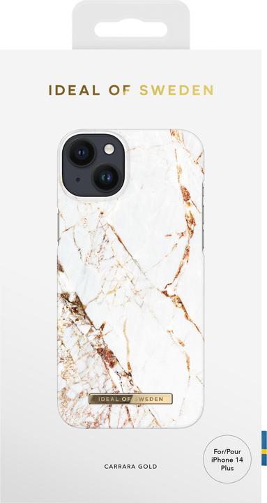 Produktbild iDeal Of Sweden Carrara Gold (Apple iPhone 14 Plus)