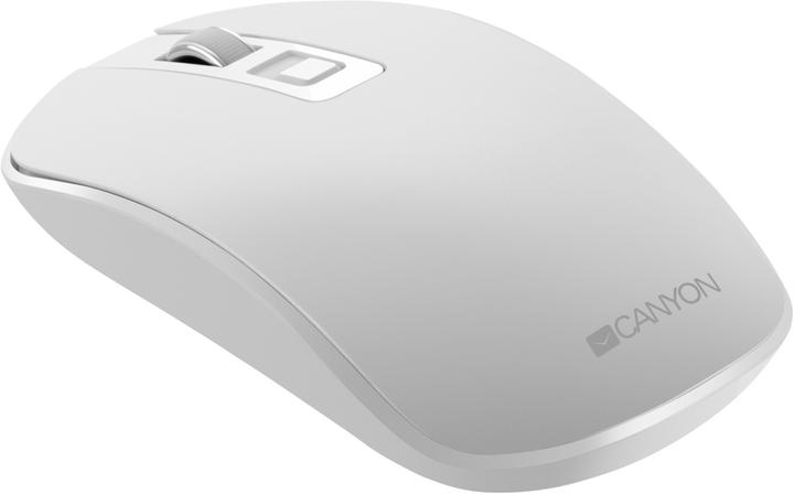 Image du produit Canyon Souris MW-18 Wireless rechargeable silent Pixart pearl (Sans fil)