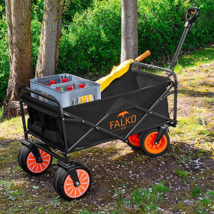 Produktbild Genius Bollerwagen elektrisch Falko Go mit Antrieb - Akkubetrieb, Tragkraft 60 kg