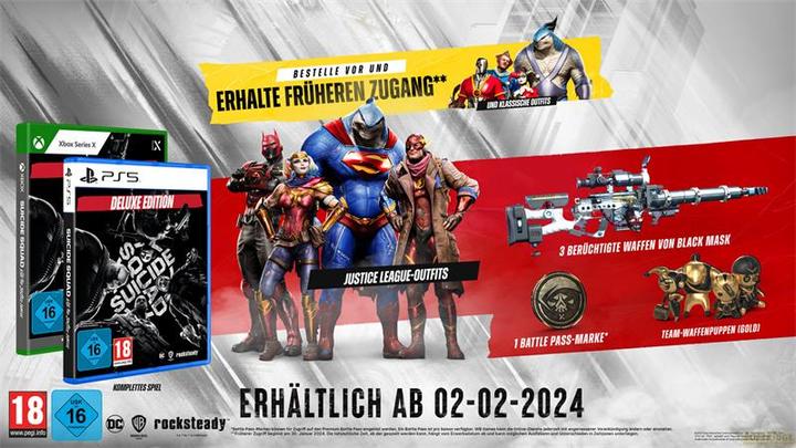 Produktbild WB Suicide Squad: Kill the Justice League - Deluxe Edition (Xbox Series X, DE, FR, EN)
