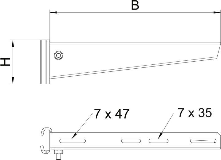 Actual product image OBO Bettermann Stick jib