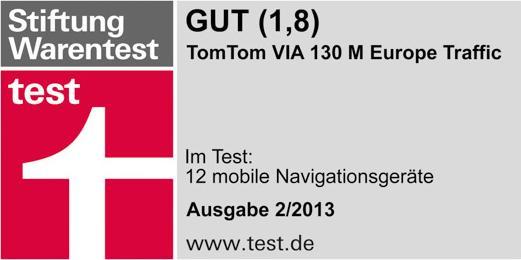 Produktbild TomTom Via 130 Traffic, Europa - Lifetime Map Update (4.30")