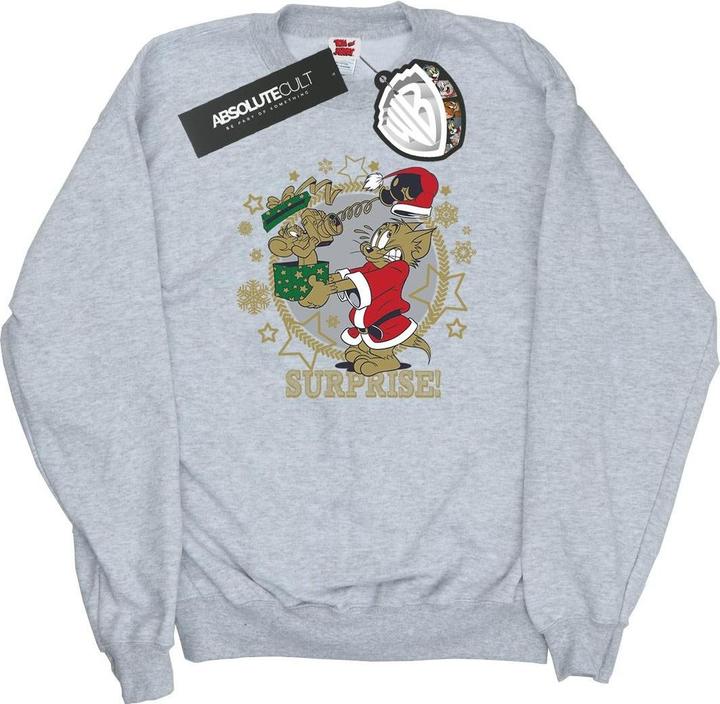 Tom & Jerry Christmas Surprise Sweatshirt