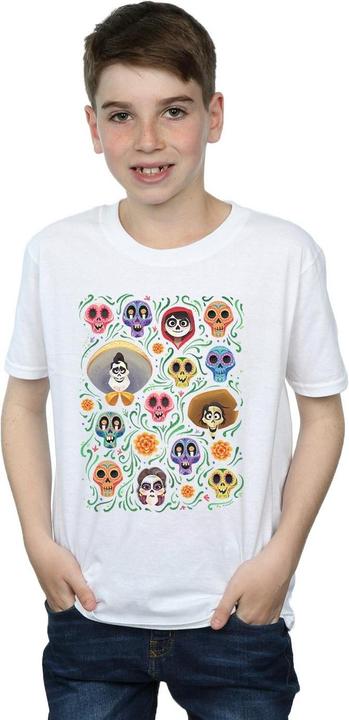 Immagine prodotto Disney Coco Heads Pattern Maglietta Ragazzi (104)