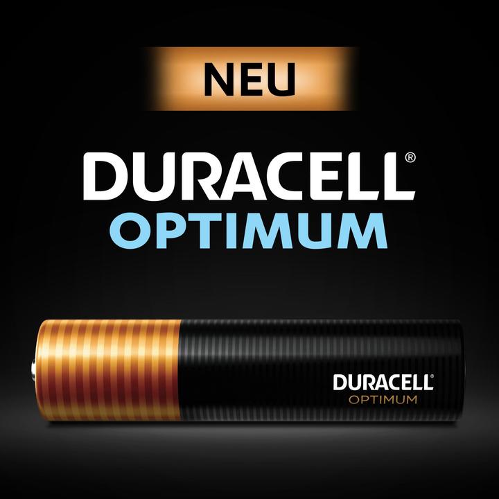 Immagine prodotto Duracell Pile AAA Optimum da 4 pezzi (4 pz., AAA)