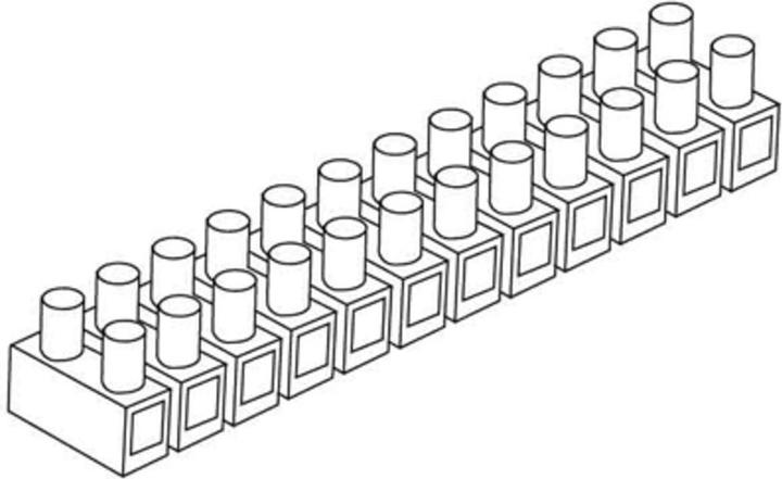Image du produit Kleinhuis Borne de raccordement, DIN EN 60998, 1,5 à 6,0 mm², noir