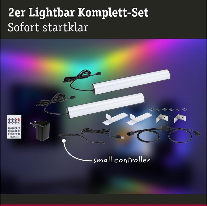 Image du produit Paulmann Bâtons lumineux dynamiques (RGB, 30.50 cm, Intérieur)