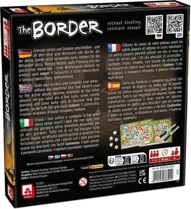 Image du produit The Border (Allemand, Italien, Français, Anglais)