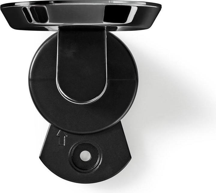 Produktbild Nedis Lautsprecherhalter Lautsprecherhalter Google Home Wand 2 kg Fest Metall/Stahl Schwarz Schwarz (1 Stk., Wandmontage, Nicht beweglich)
