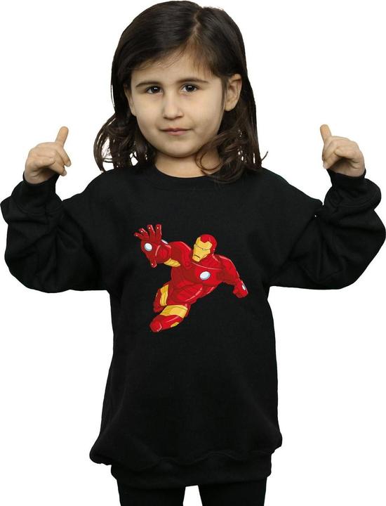 Immagine prodotto Iron Man Simple Felpa Ragazze (152, 158)