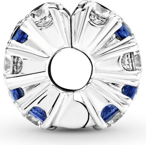 Produktbild Pandora Klares & Blaues Funkeln Clip (Sterling Silber 925, Mit Stein(en))