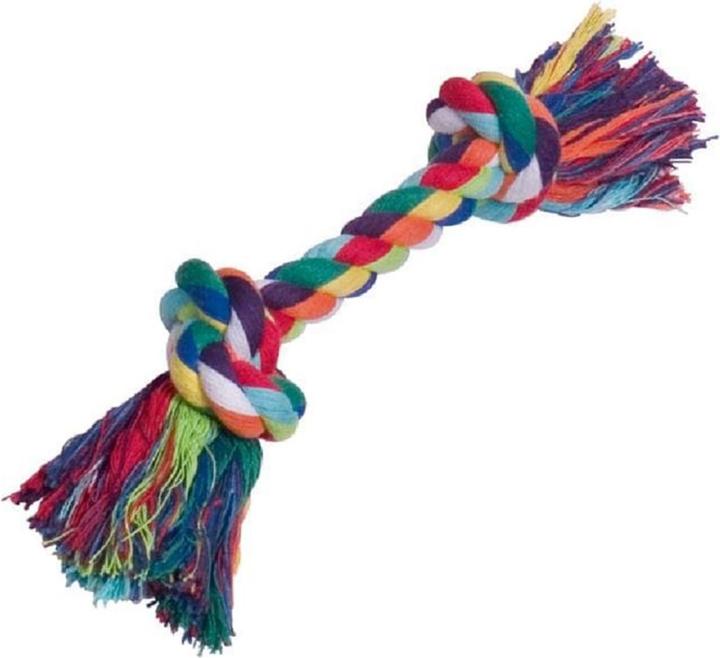 Actual product image Nobby Dog Toy Knot Rope, Multicolor (Retrieval)