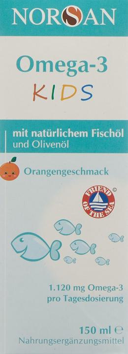 Actual product image Norsan Omega-3 Kids (1 Piece, Oil, 261 g)