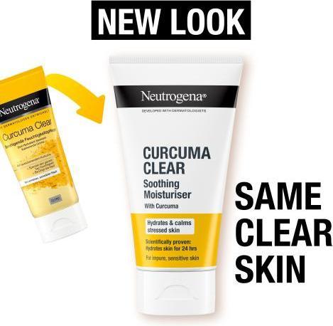 Produktbild Neutrogena Curcuma Clear Soothing Moisturiser (75 ml, Tagescreme)