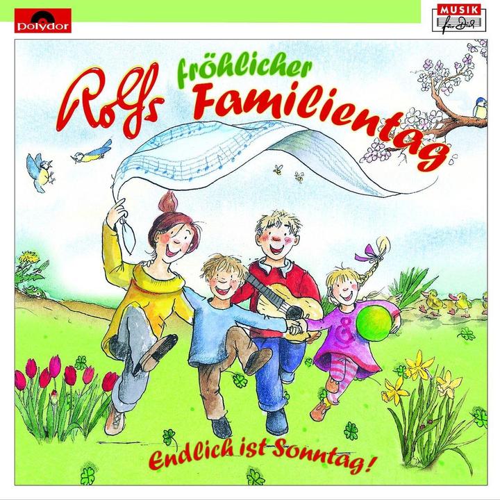 Image du produit CD La joyeuse journée de la famille de Rolf - C'est enfin dimanche! (Rolf Zuckowski, Allemand)