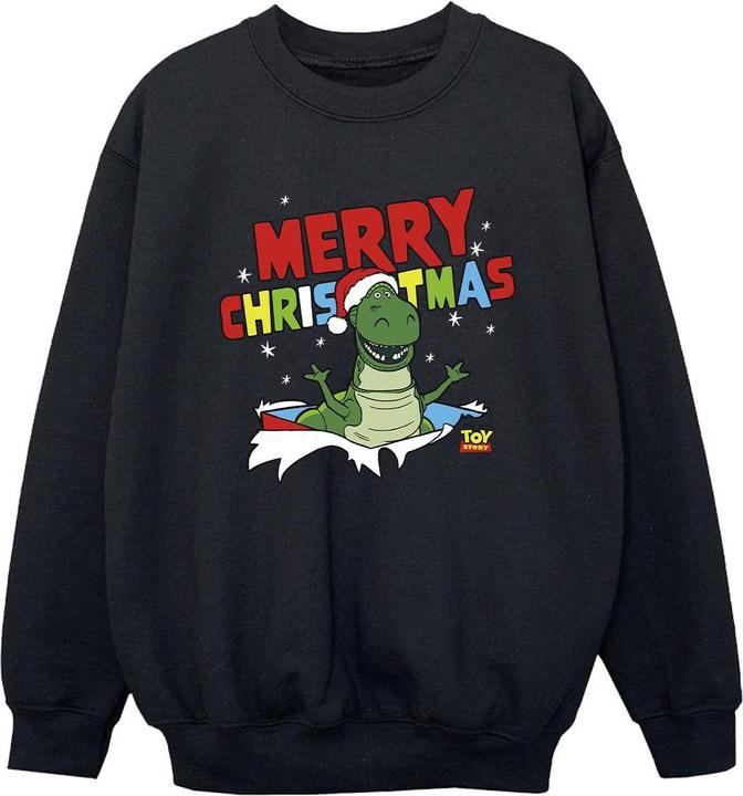Disney Toy Story Rex Christmas Burst Sweatshirt Jungen