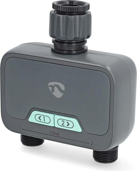 Immagine prodotto Nedis SmartLife Controllo intelligente dell'acqua Bluetooth® | Funzionamento a batteria | IP54 | (Computer per l'irrigazione)