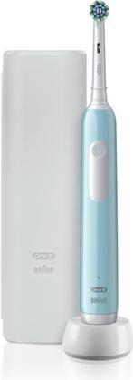 Oral-B Pro Series 1 Electric Toothbrush with Travel case, Caribbean Blue (Oscillating toothbrush)